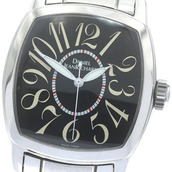 DANIEL JEANRICHARD TV screen 24006.01.5480.1 black Dial Automatic Men's - Picture 4 of 12